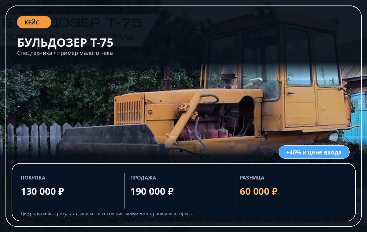 Бульдозер Т-75